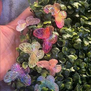 Colorful Butterfly Hair Clips